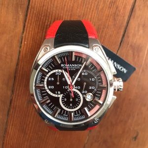 Romanson chronograph sapphire original watch